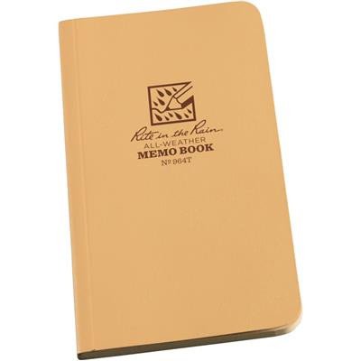 Rite N Rain - Memo Book - Tan - 3.5 x 6 - Each view 2