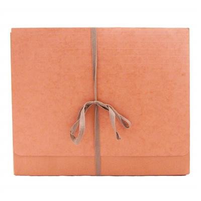 Walletstyle Folder Expands To 1 3/4", Red, Letter Size - Each view 2