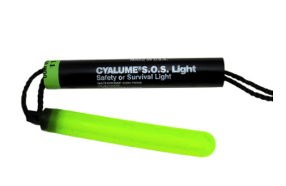 Lightsticks, Waterproof, 5.25", Green, 8 Hours, 30" Lanyard - 50/PK view 2