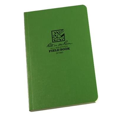 Rite N Rain -Field Book 4.5 x 7 Green - Each view 2