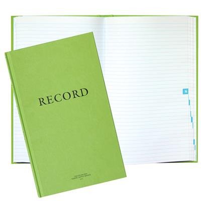 Accounting Book, 8 1/2" x 14", 288 Pages, Alphabetical Index - Each view 2